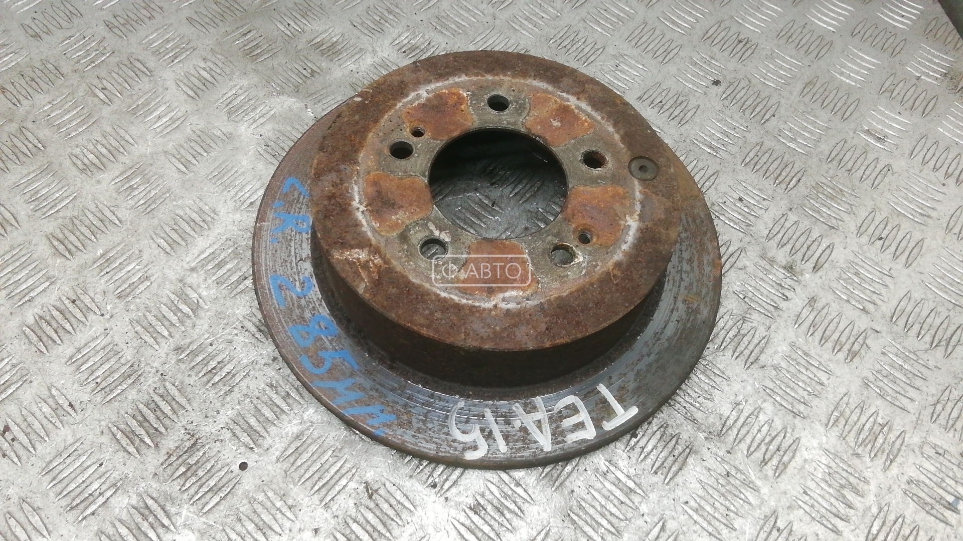 Диск тормозной задний