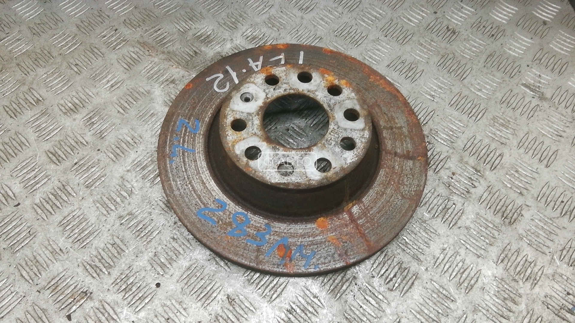 Диск тормозной задний