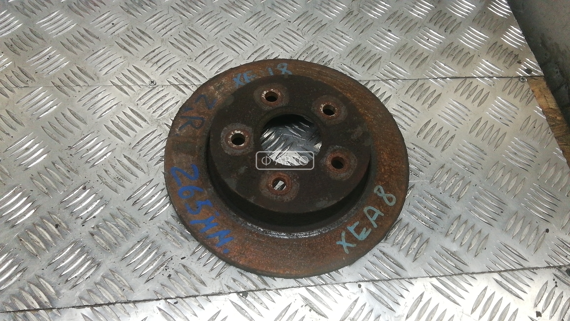 Диск тормозной задний