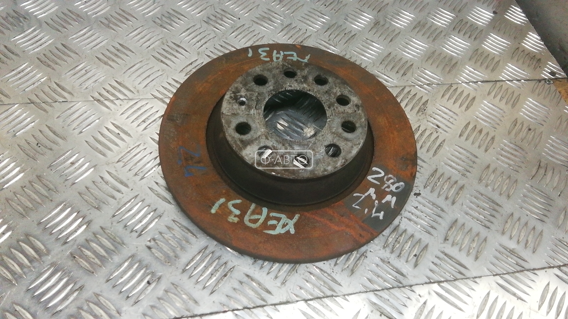 Диск тормозной задний