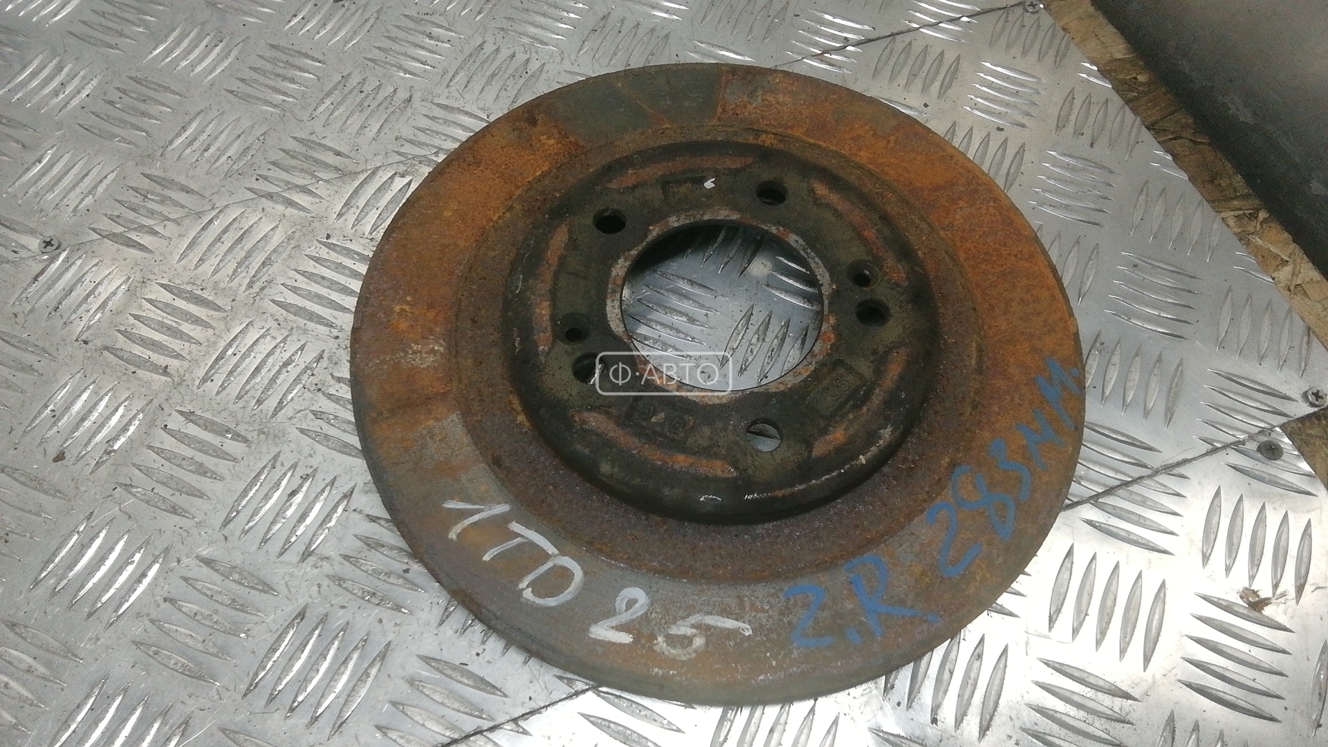 Диск тормозной задний