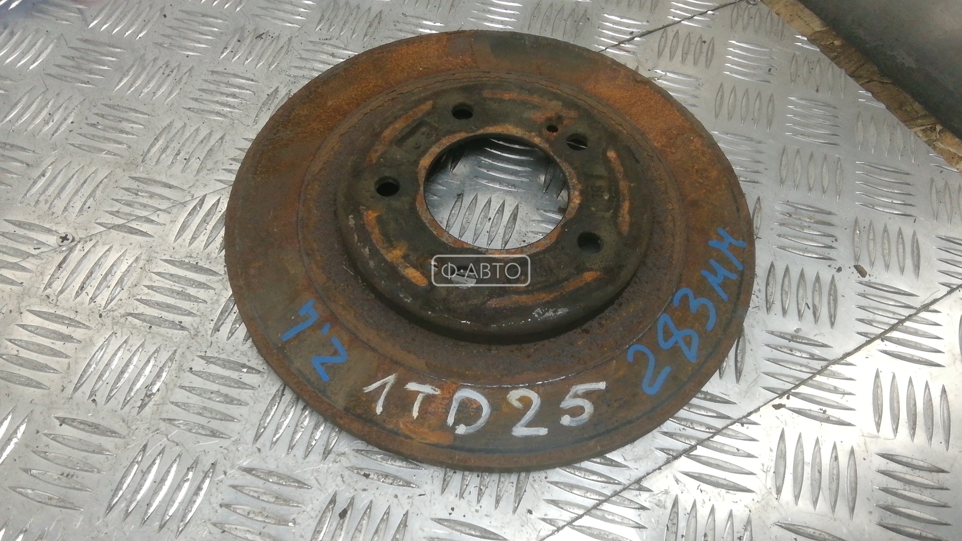 Диск тормозной задний