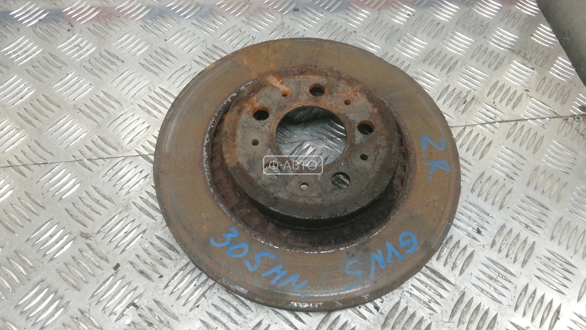 Диск тормозной задний