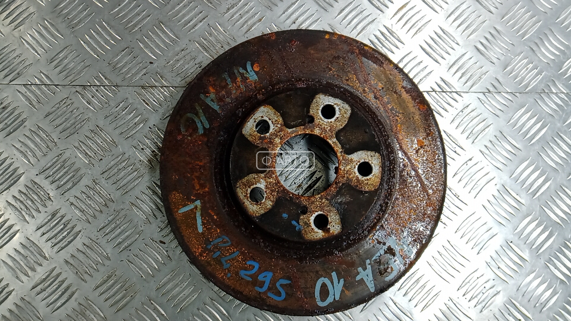 Диск тормозной передний