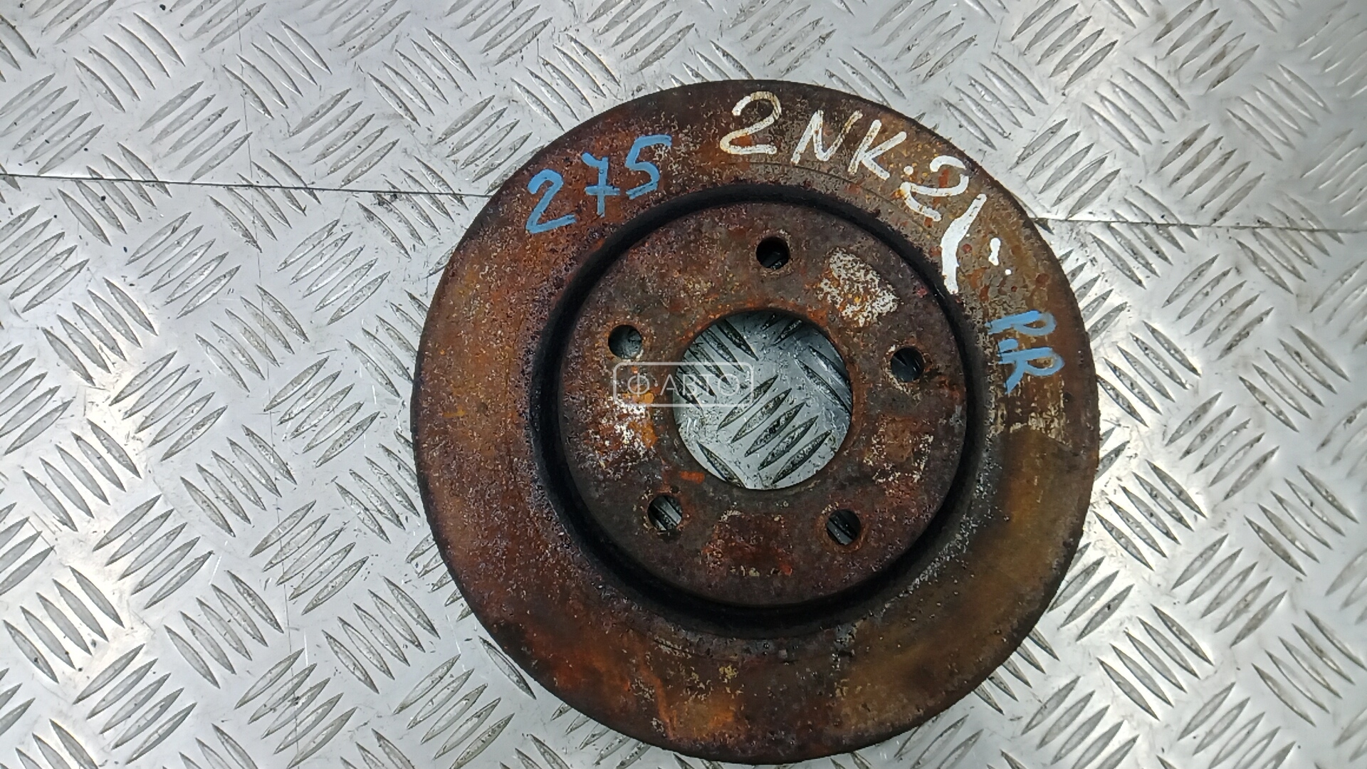 Диск тормозной передний