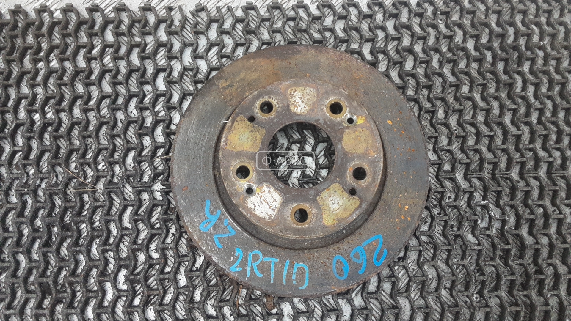 Диск тормозной задний