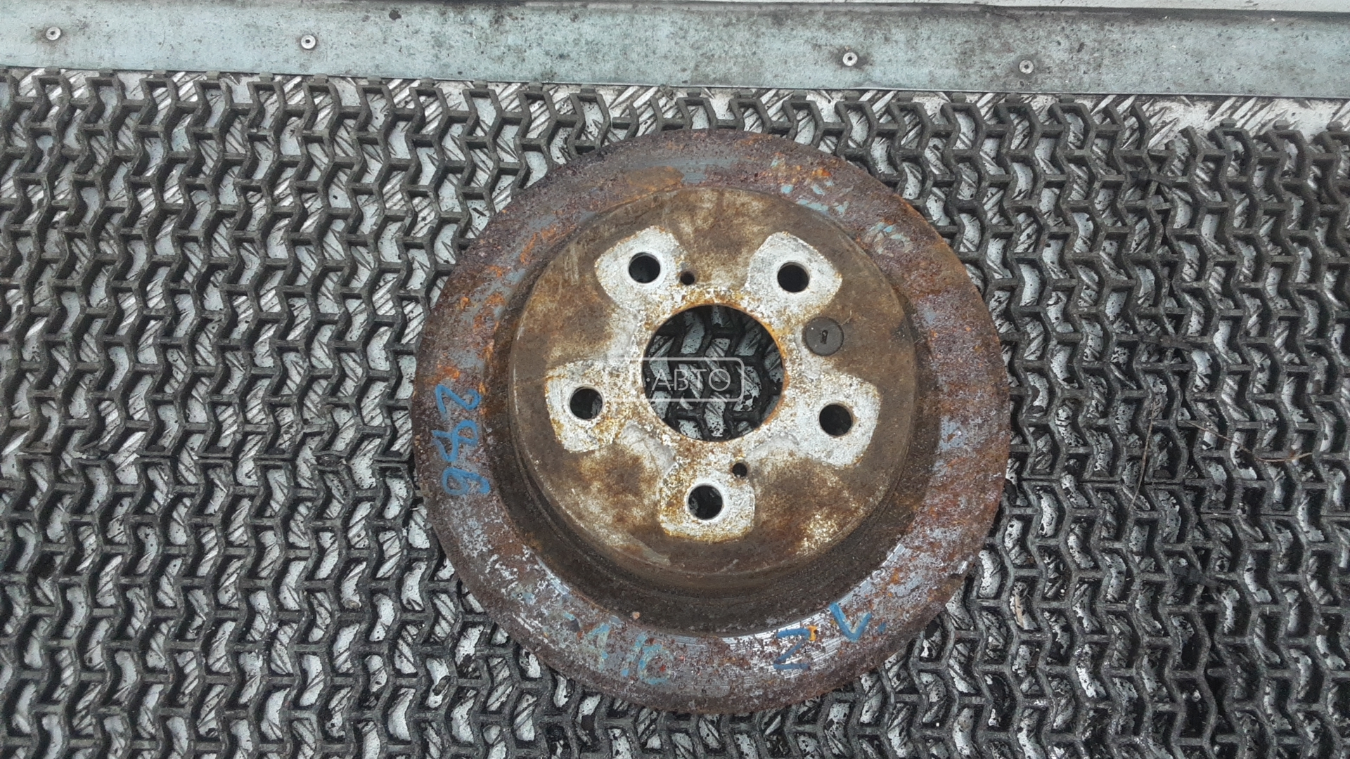 Диск тормозной задний