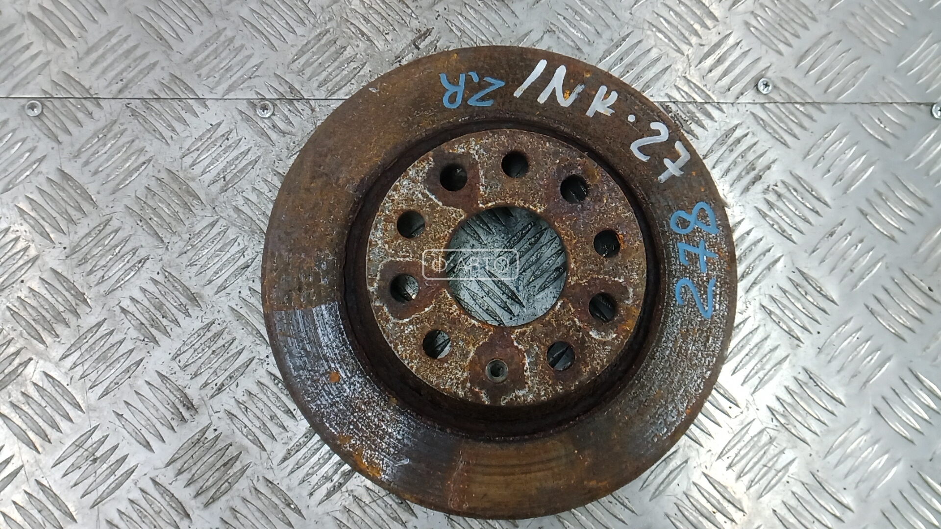 Диск тормозной задний