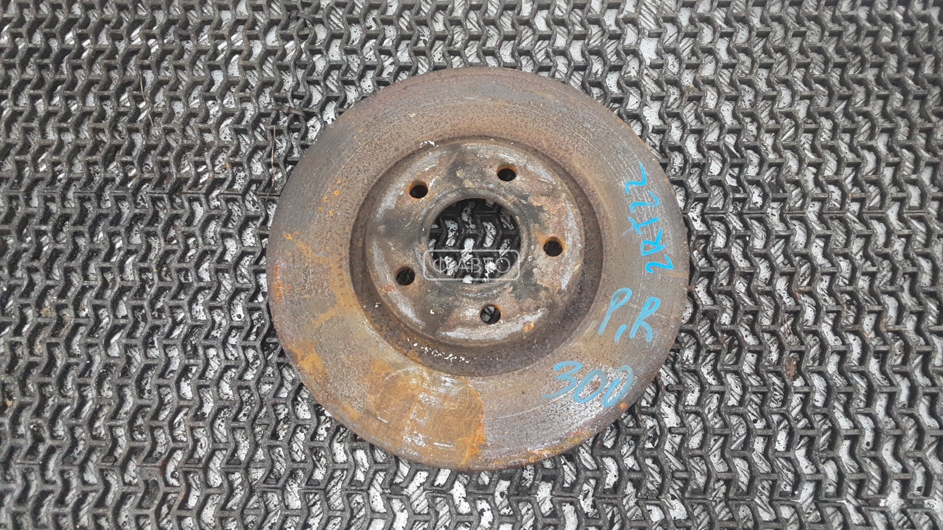 Диск тормозной передний