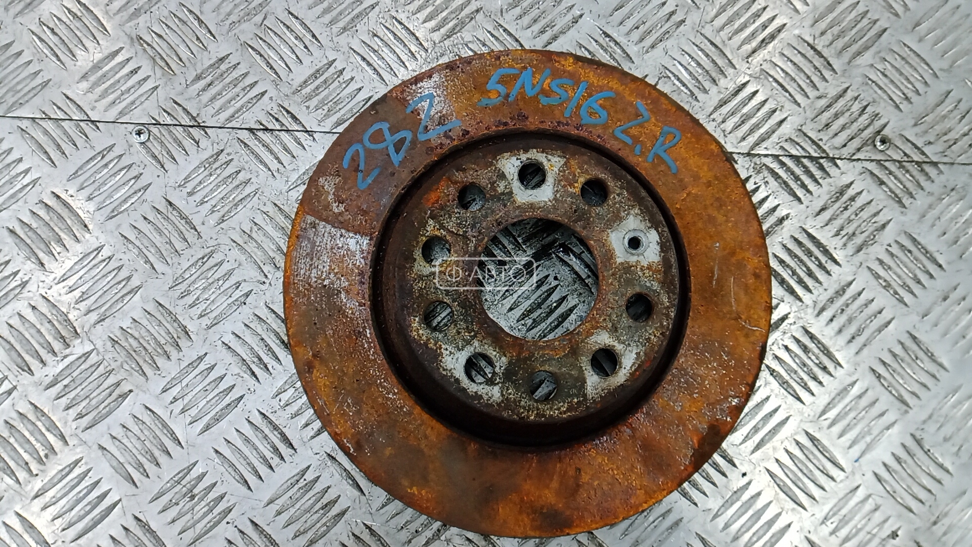 Диск тормозной задний