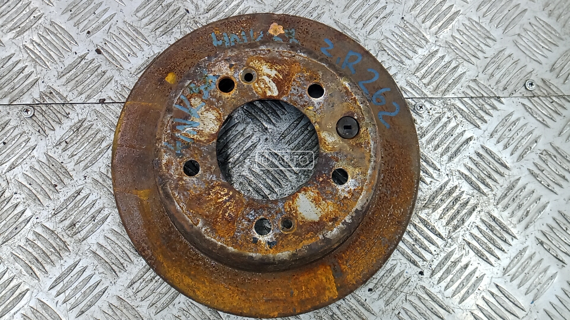 Диск тормозной задний