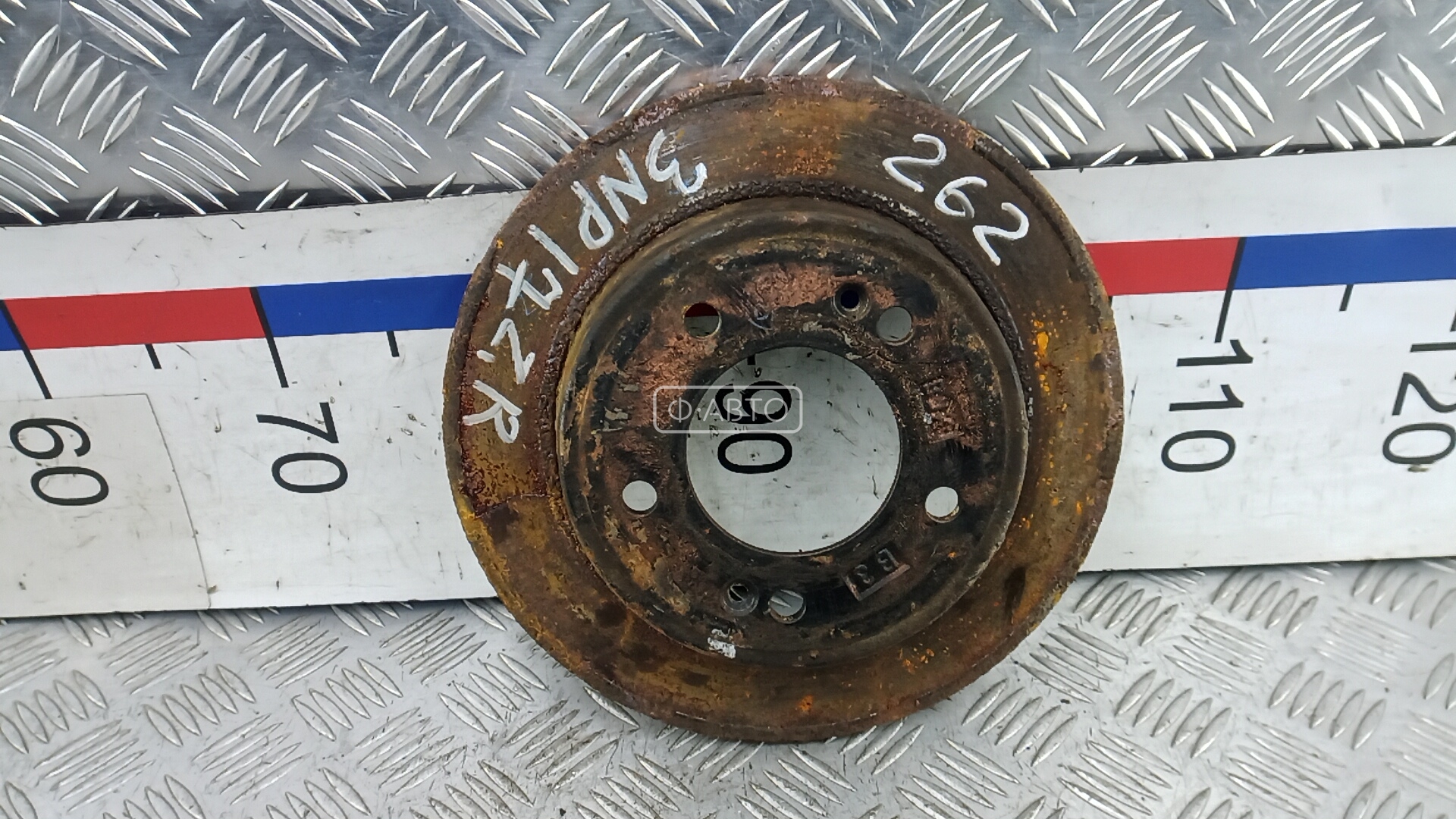 Диск тормозной задний