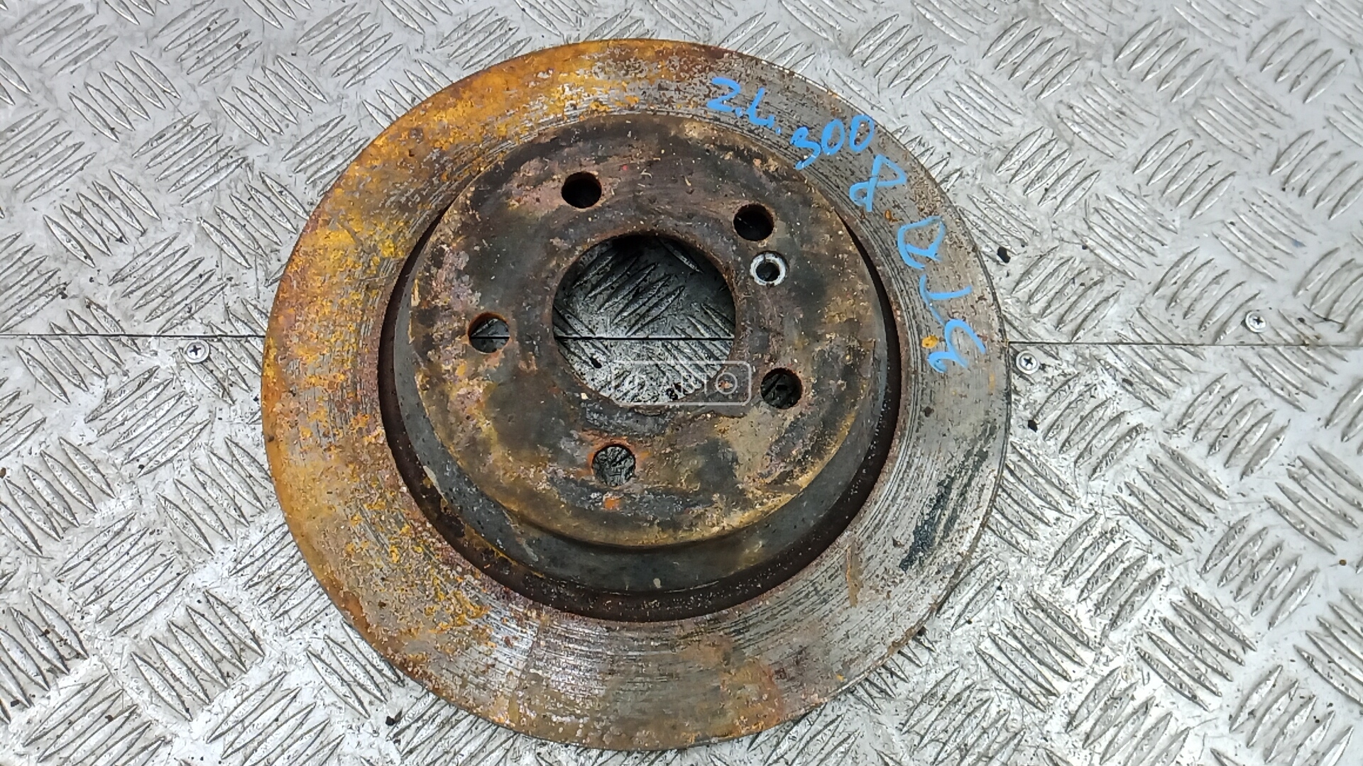 Диск тормозной задний