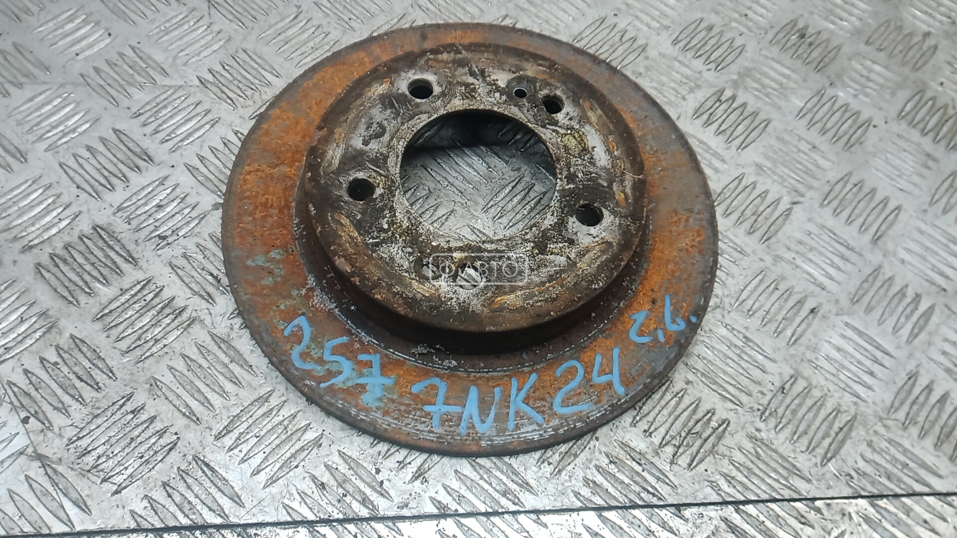 Диск тормозной задний