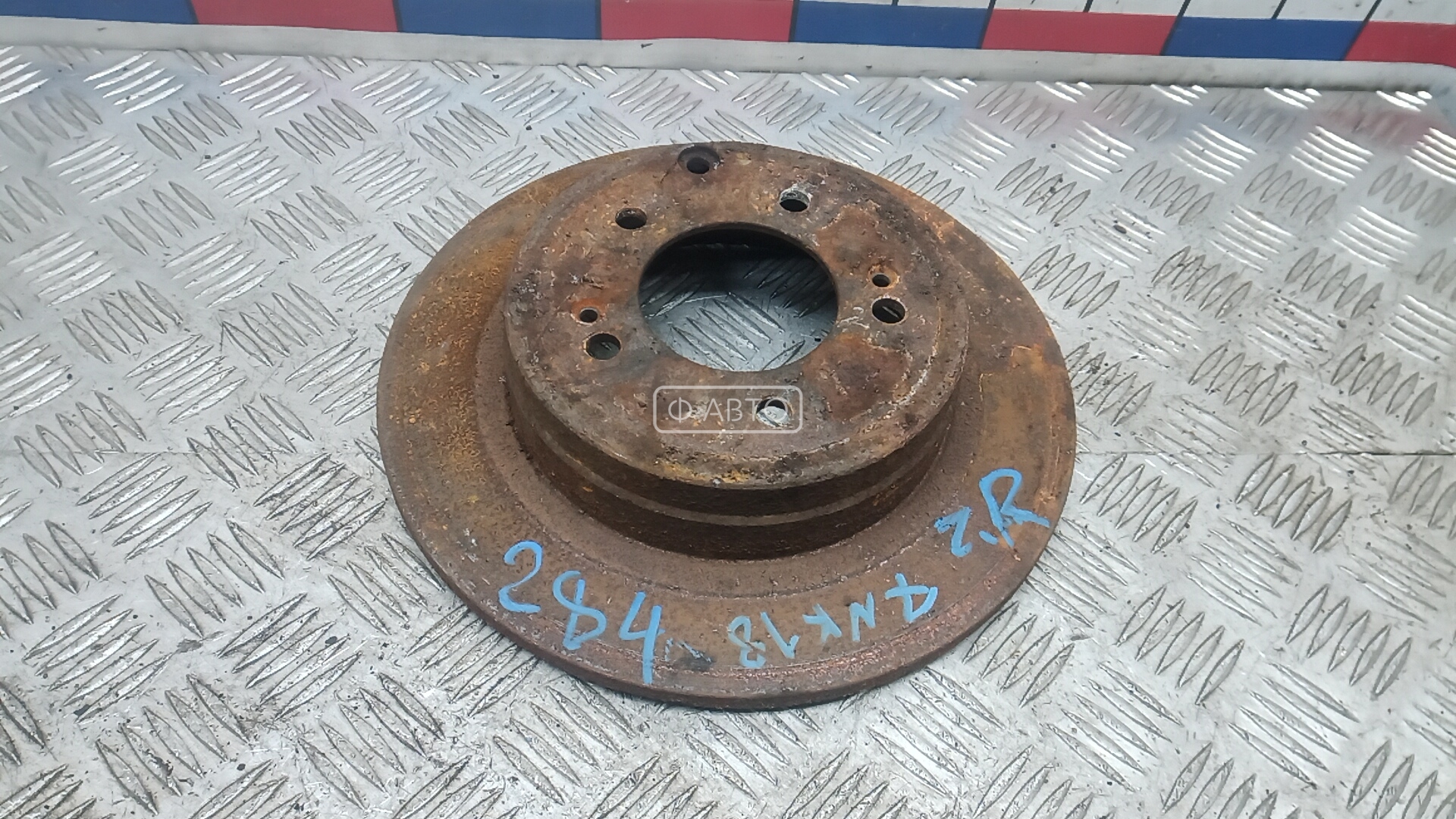 Диск тормозной задний