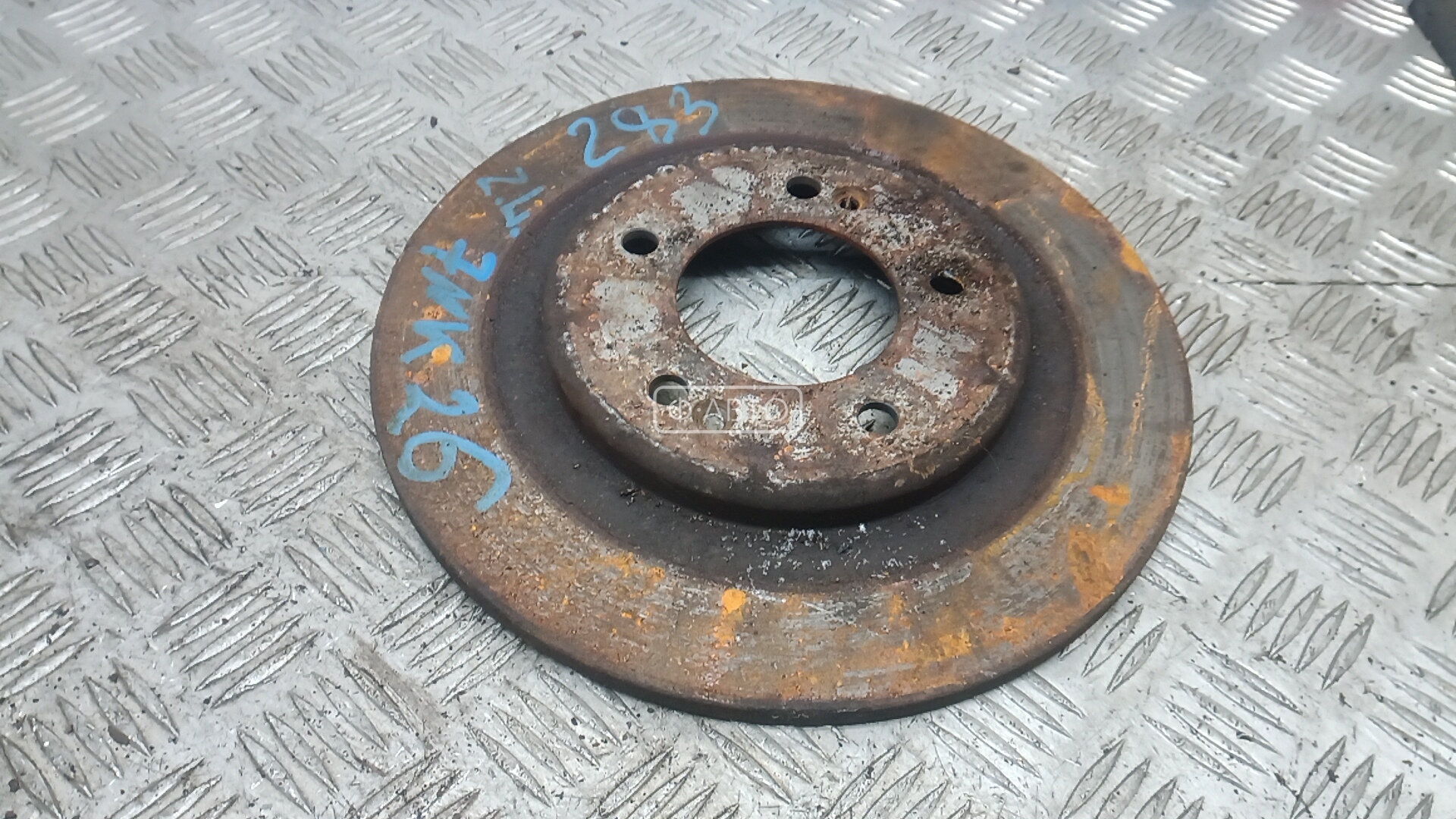 Диск тормозной задний