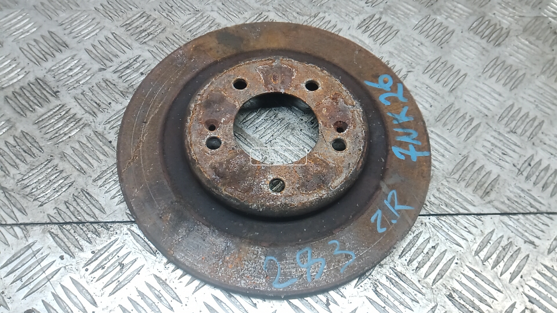 Диск тормозной задний