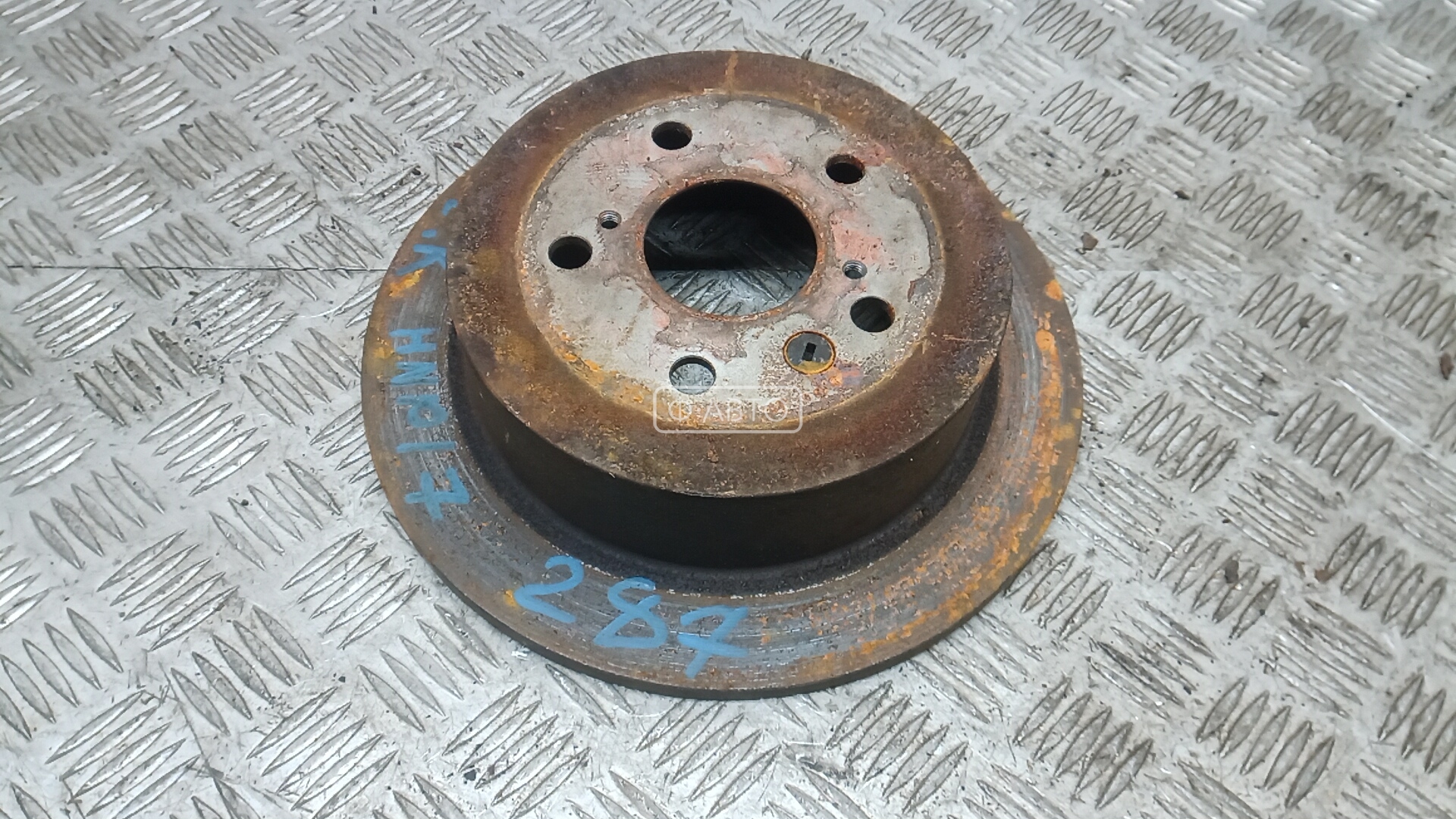 Диск тормозной задний