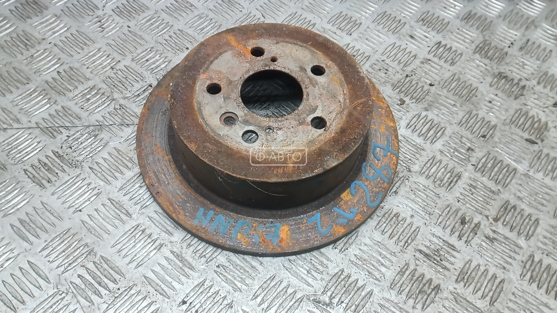 Диск тормозной задний