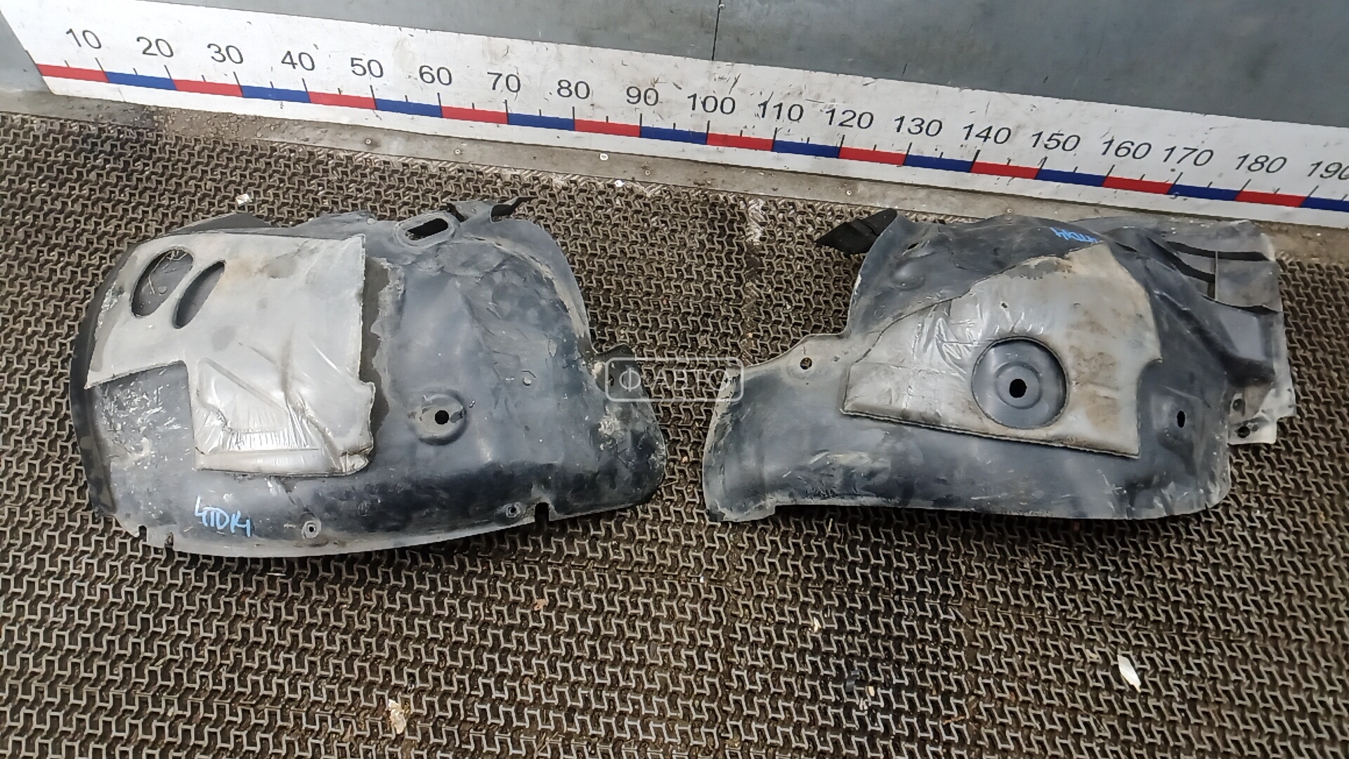 Защита арок (защита крыла, подкрылок) передняя левая