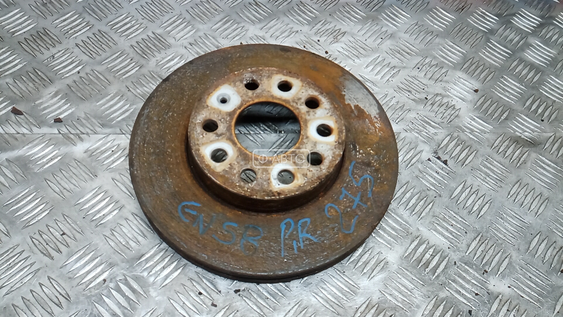 Диск тормозной передний
