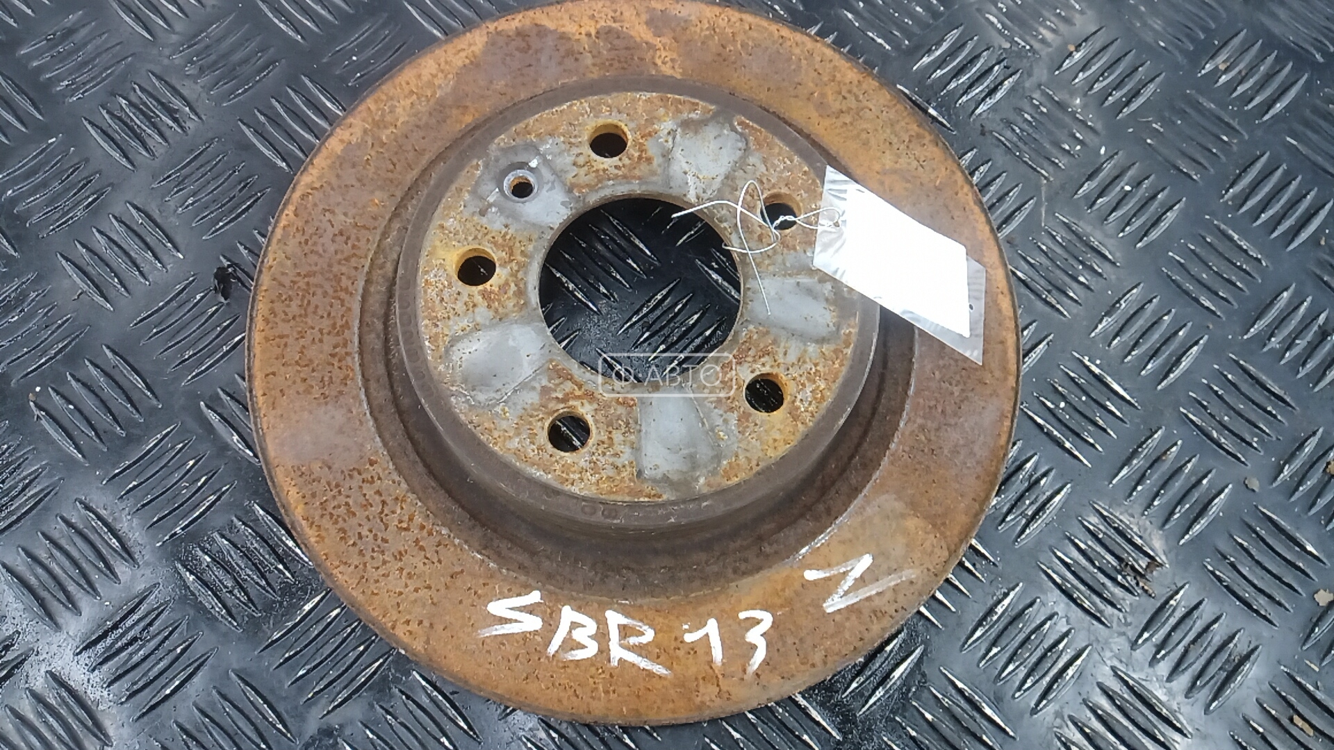 Диск тормозной задний