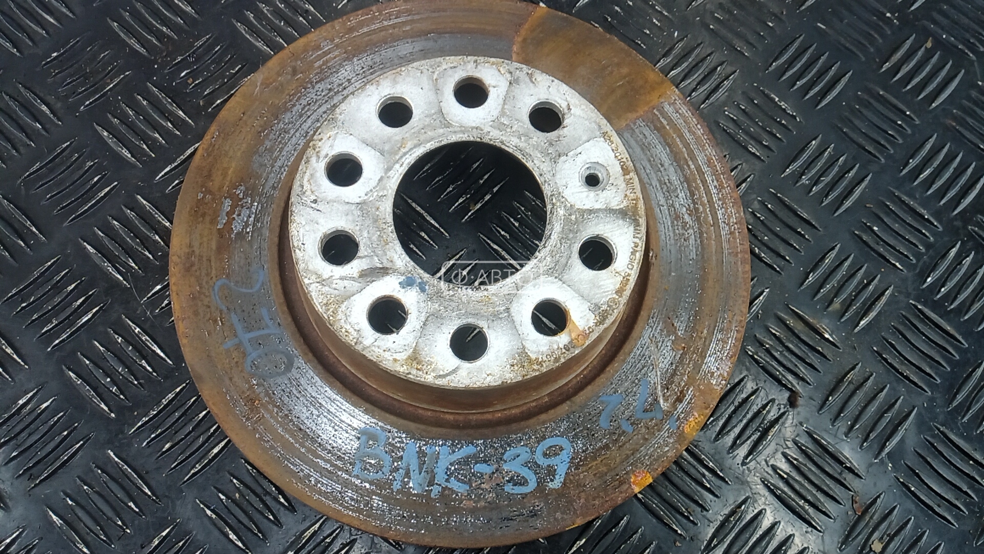 Диск тормозной задний