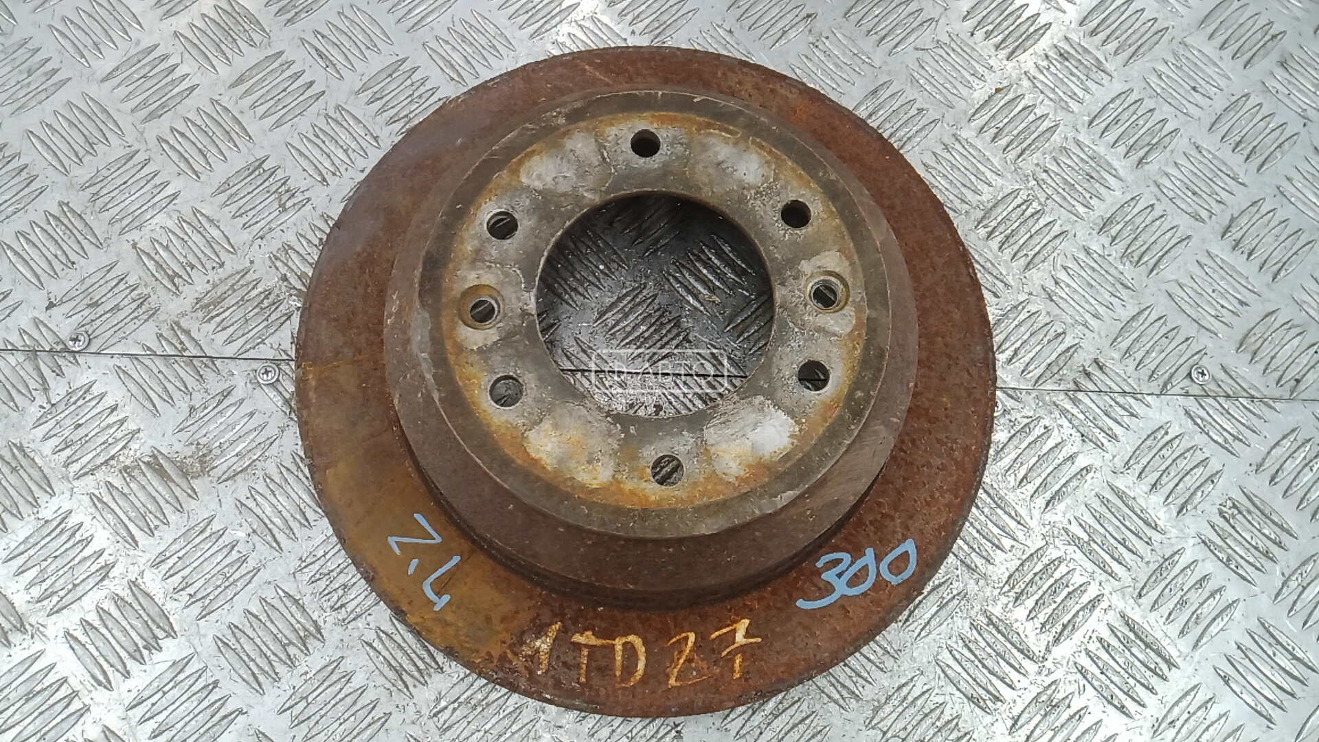 Диск тормозной задний