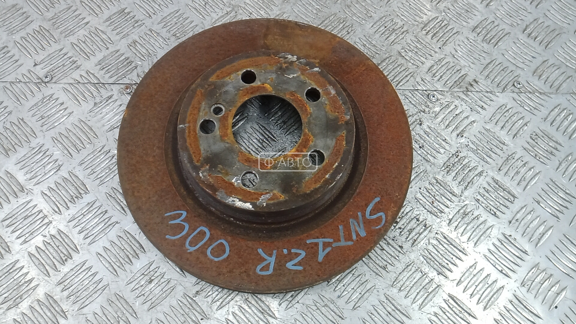 Диск тормозной задний