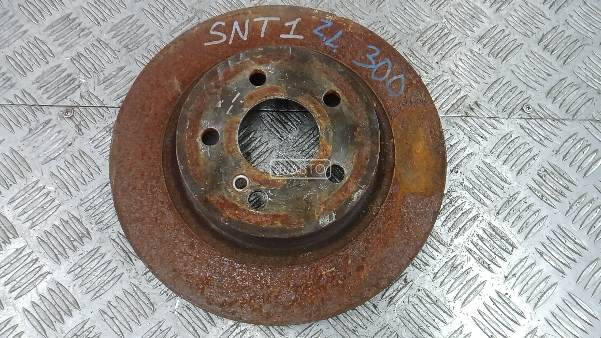 Диск тормозной задний