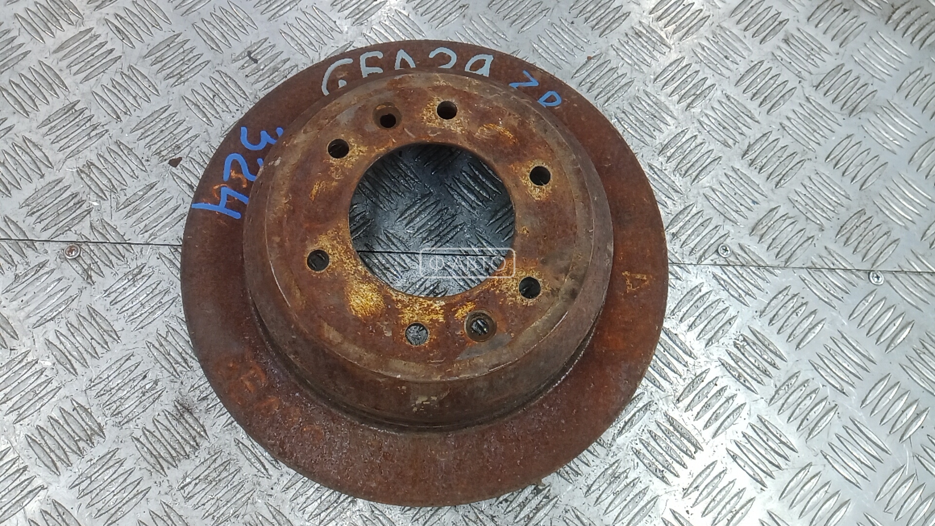 Диск тормозной задний