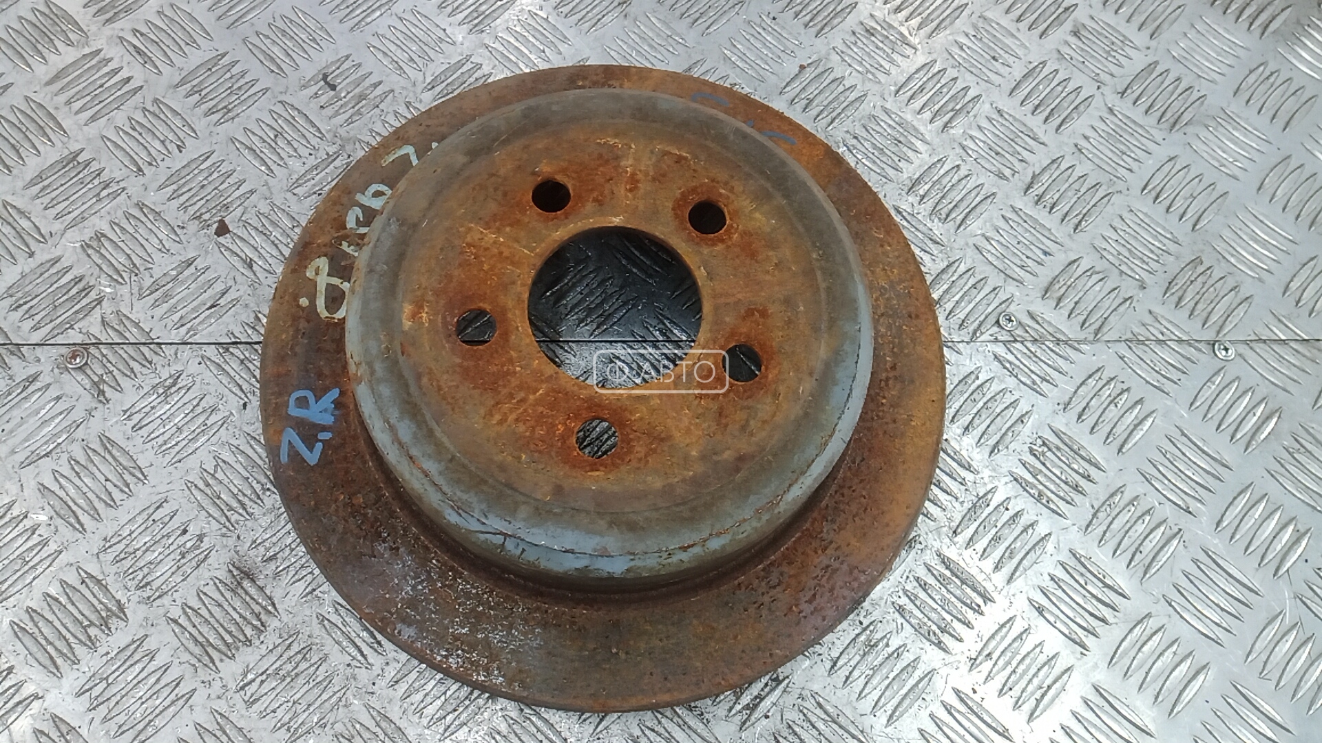 Диск тормозной задний
