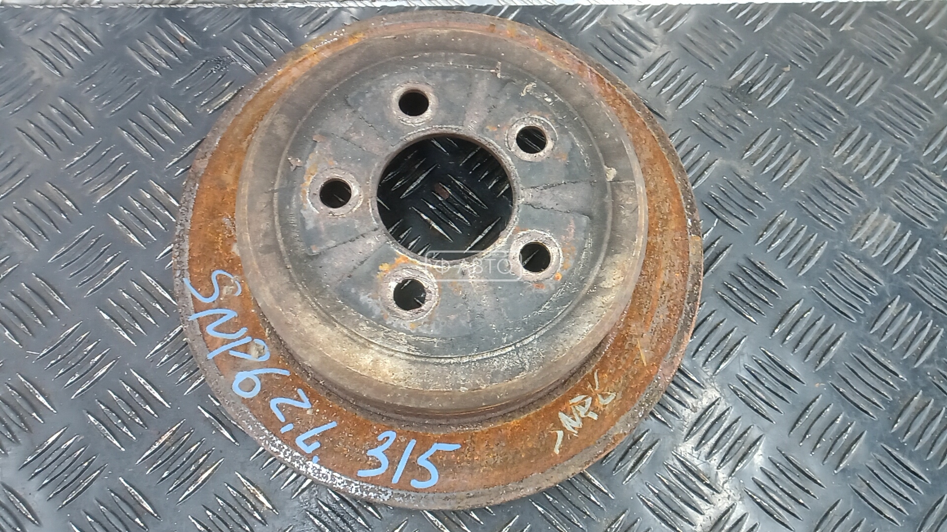 Диск тормозной задний