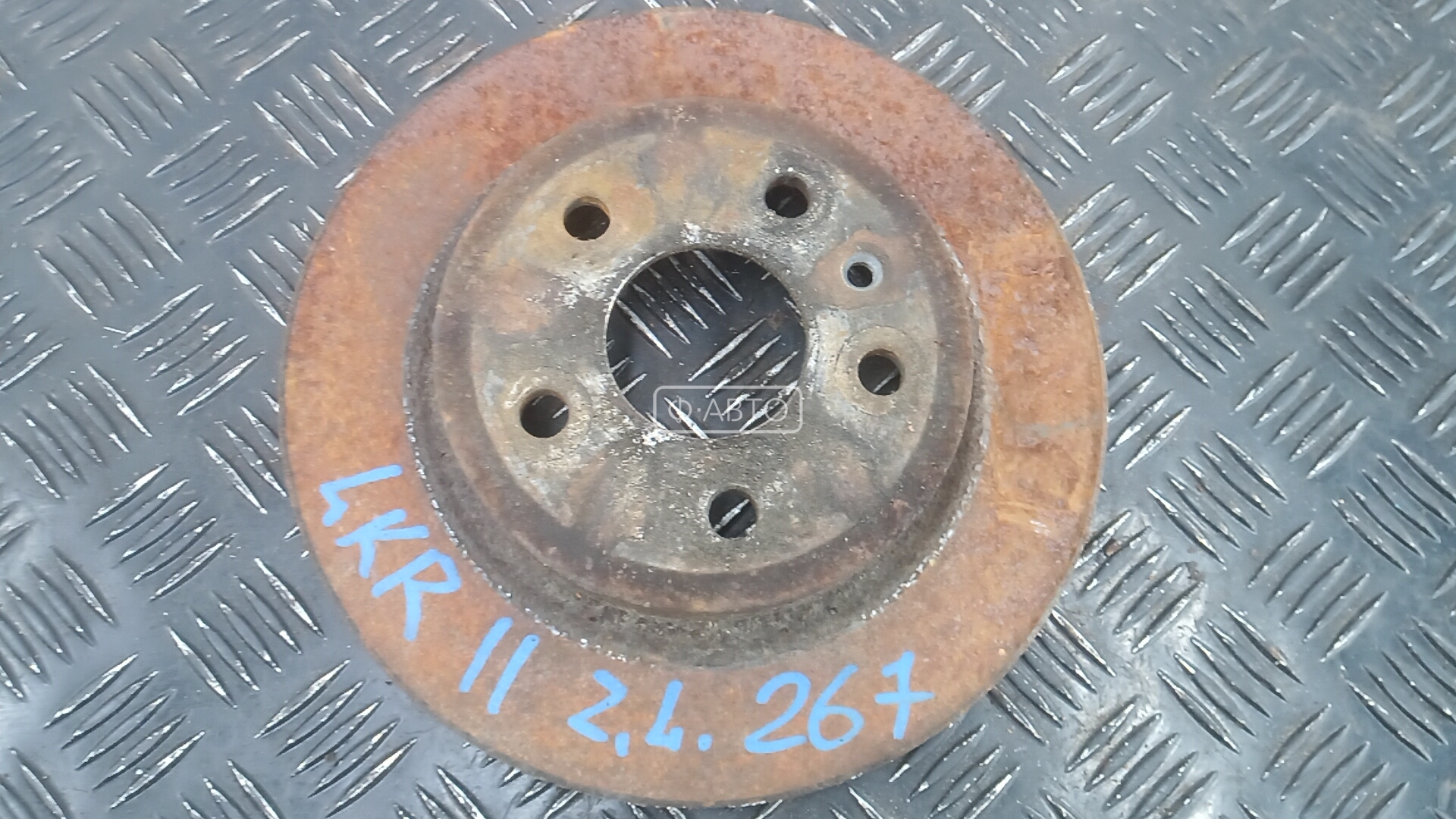 Диск тормозной задний