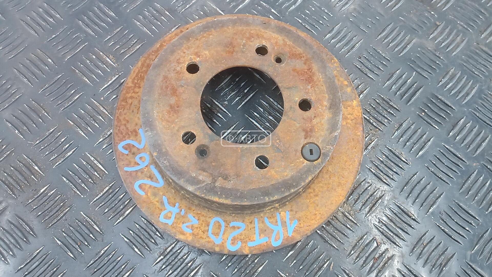 Диск тормозной задний