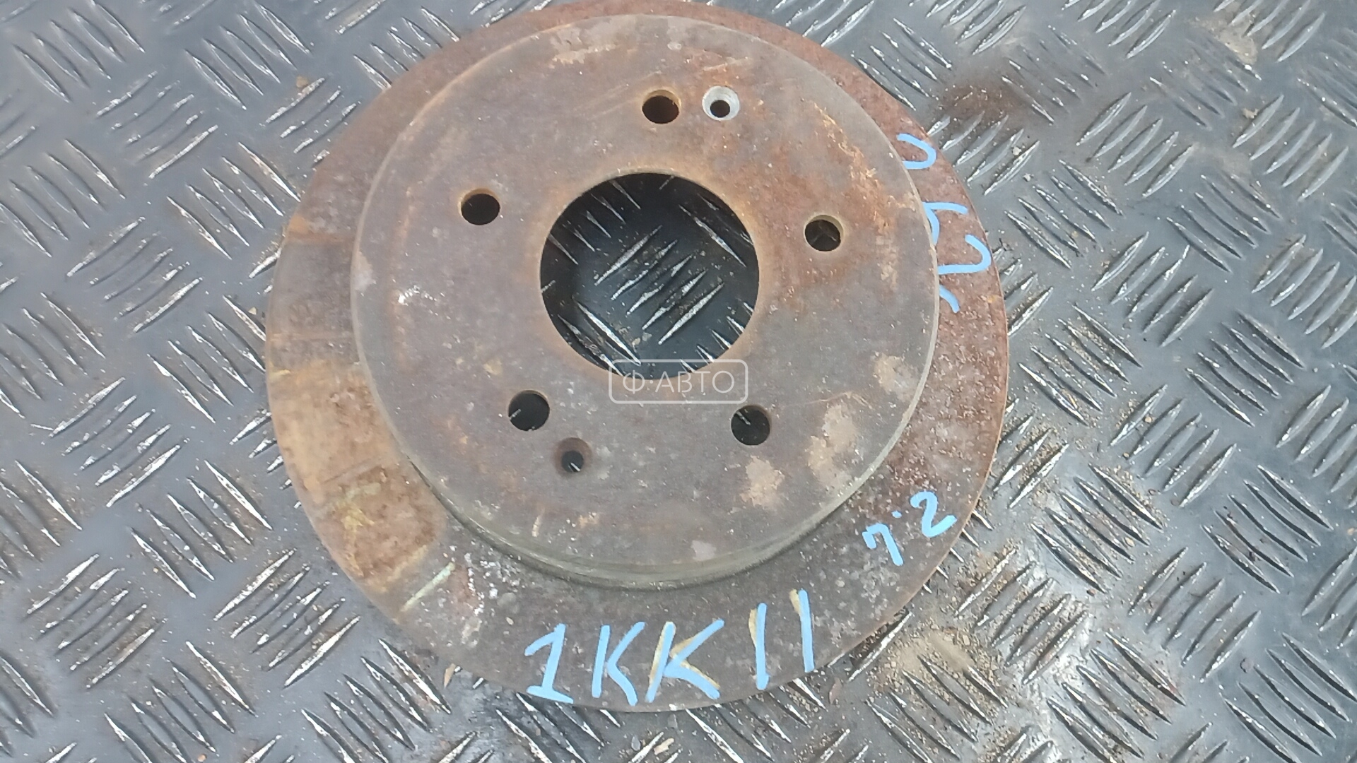 Диск тормозной задний