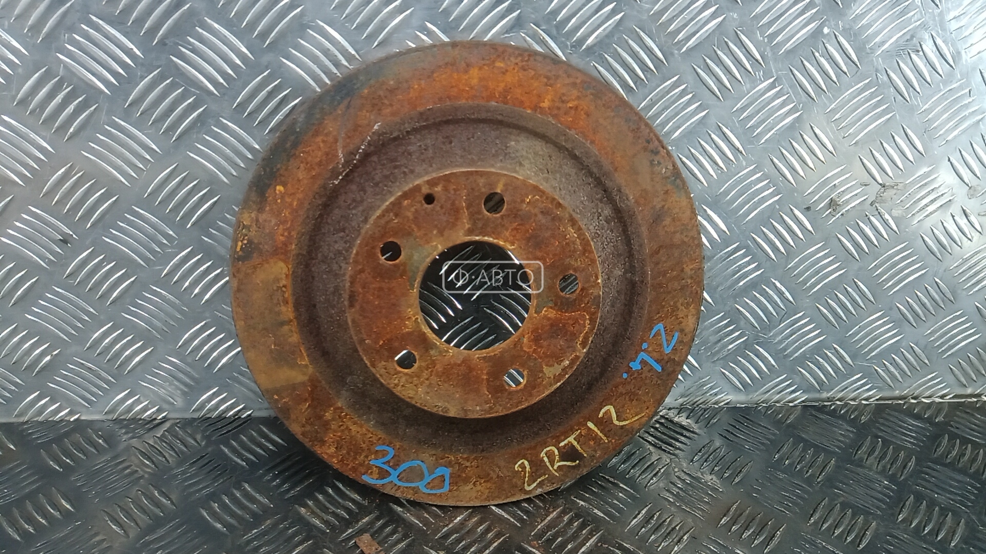 Диск тормозной задний