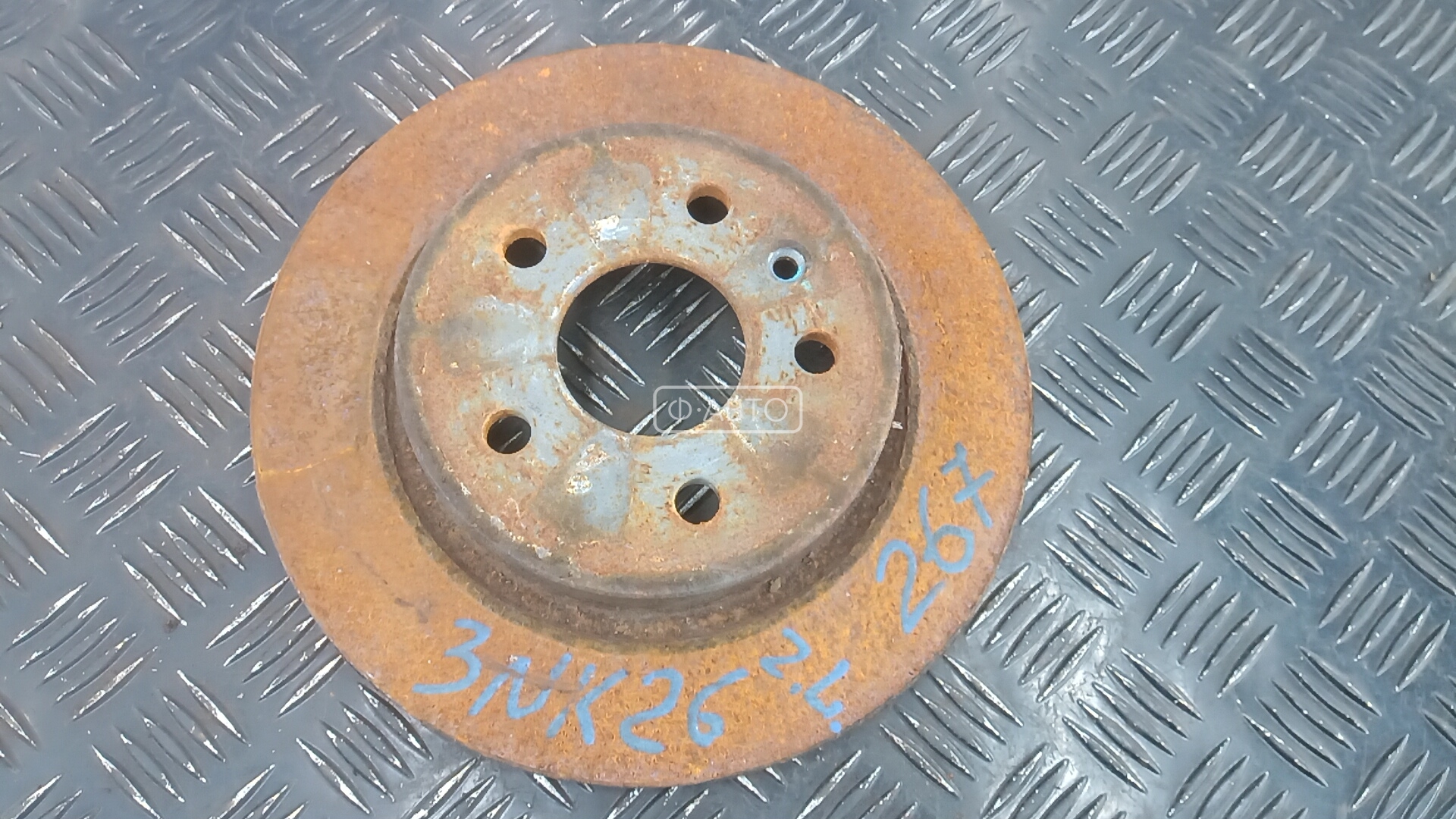 Диск тормозной задний