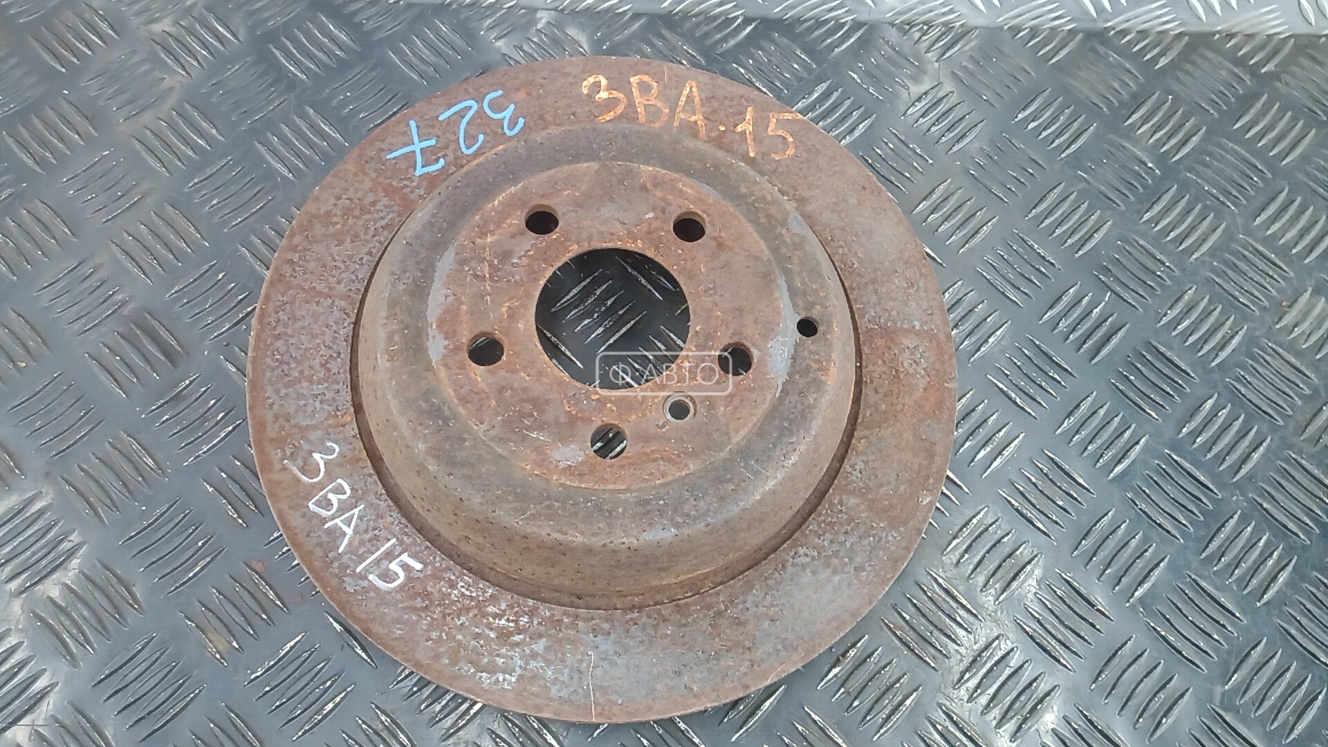 Диск тормозной задний