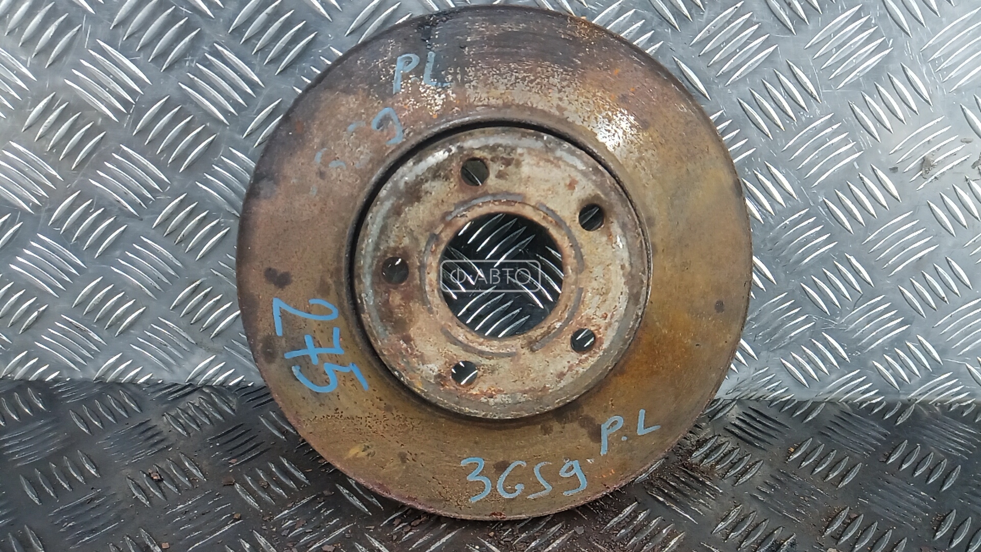 Диск тормозной передний