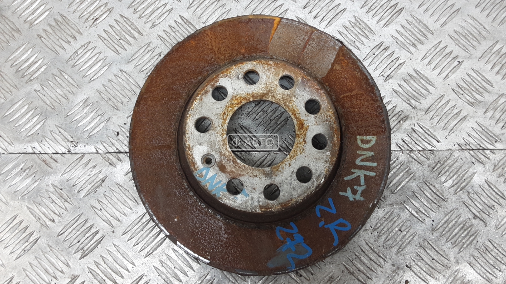 Диск тормозной задний