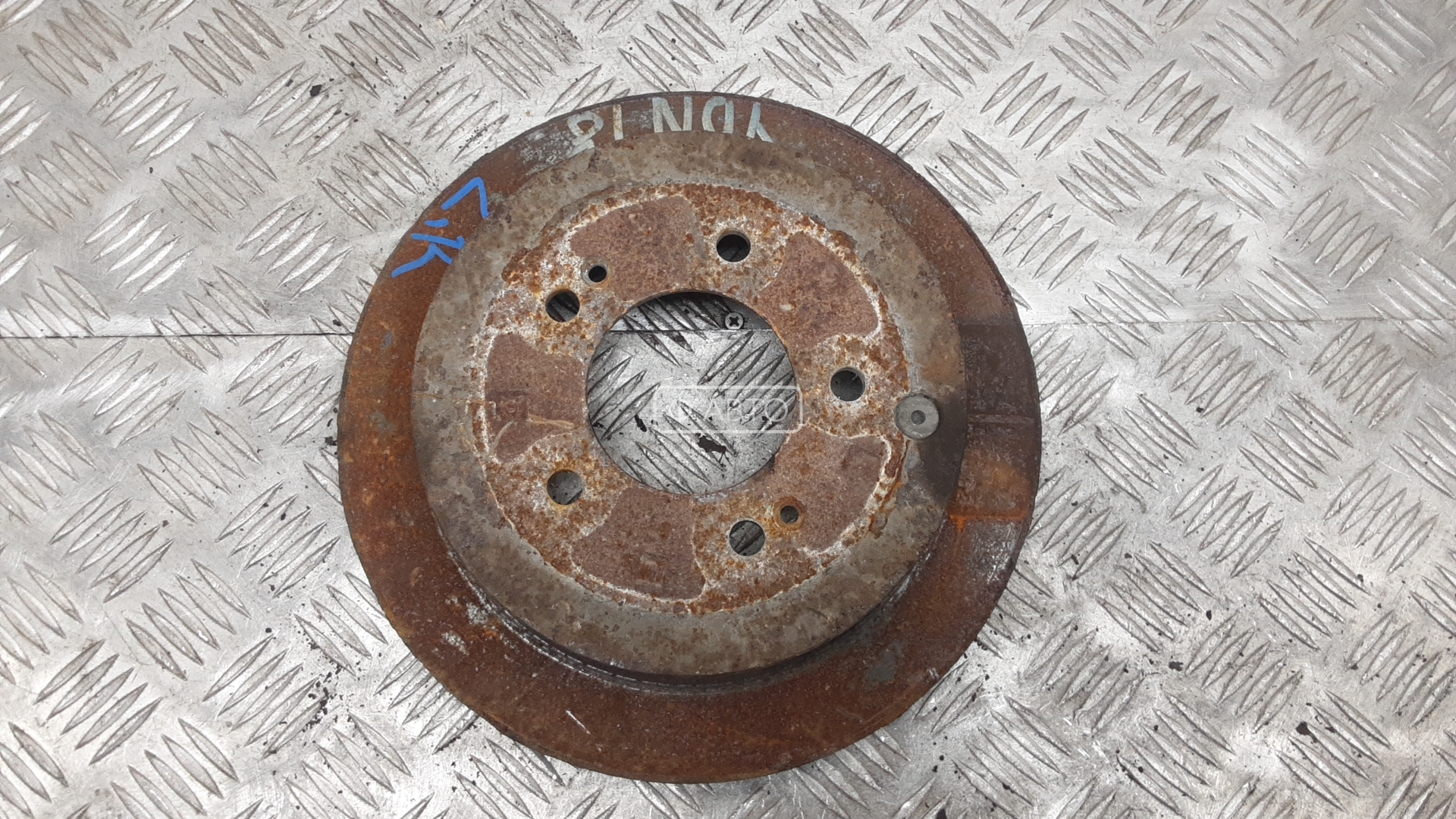 Диск тормозной задний