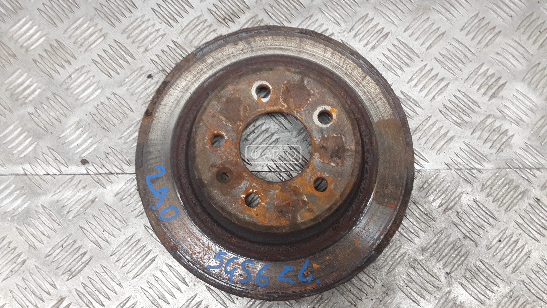 Диск тормозной задний