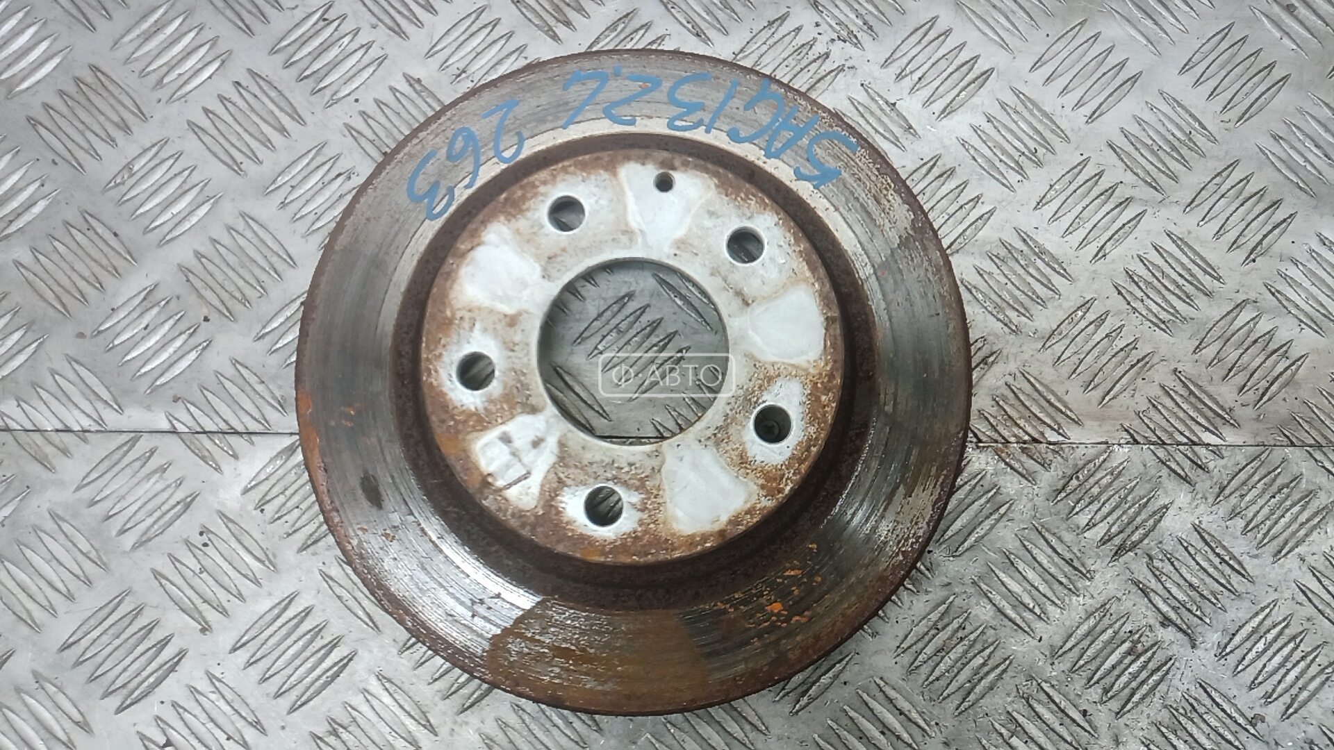 Диск тормозной задний