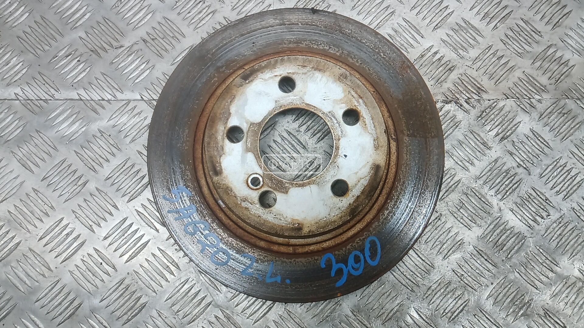 Диск тормозной задний