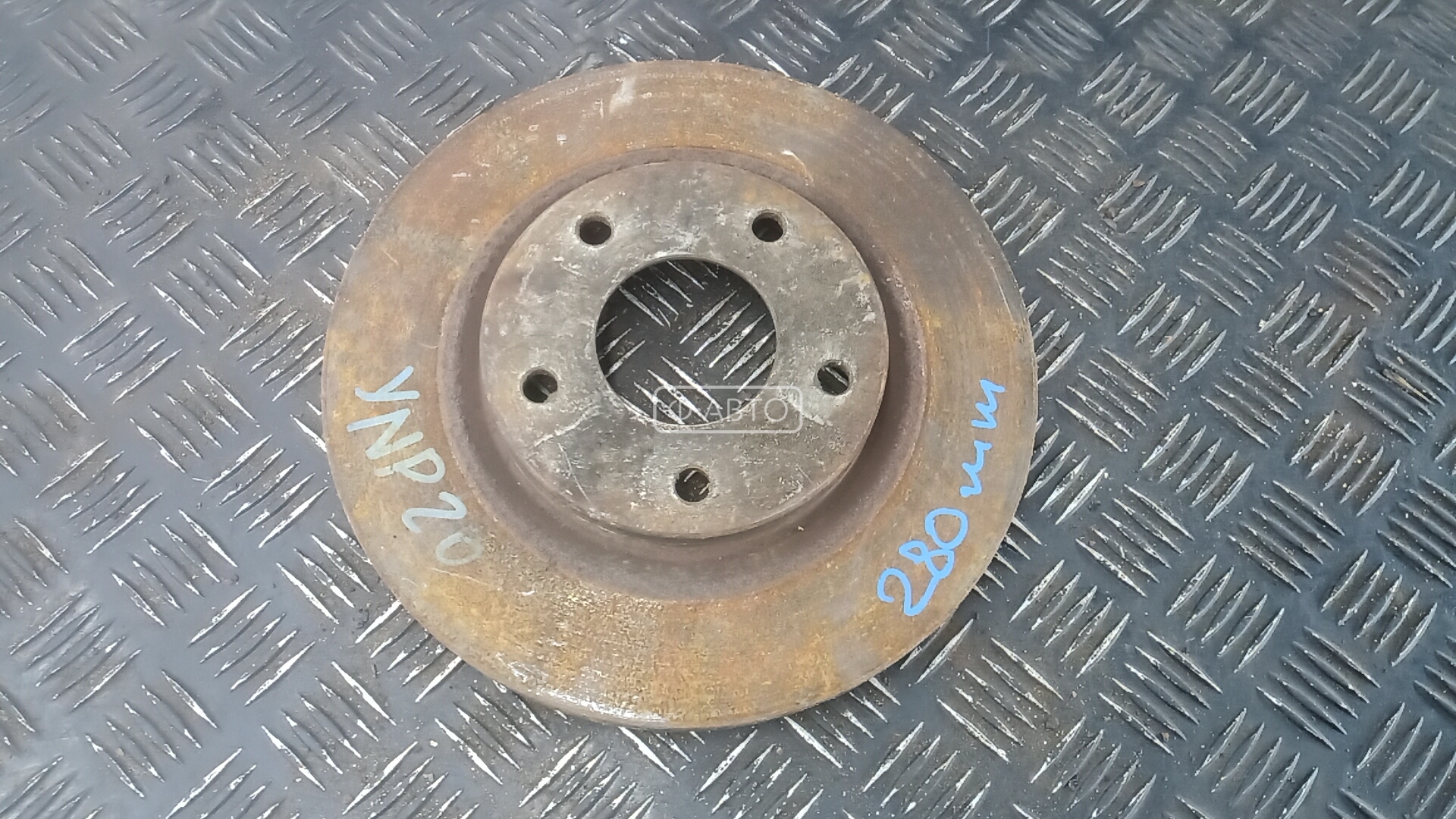 Диск тормозной передний