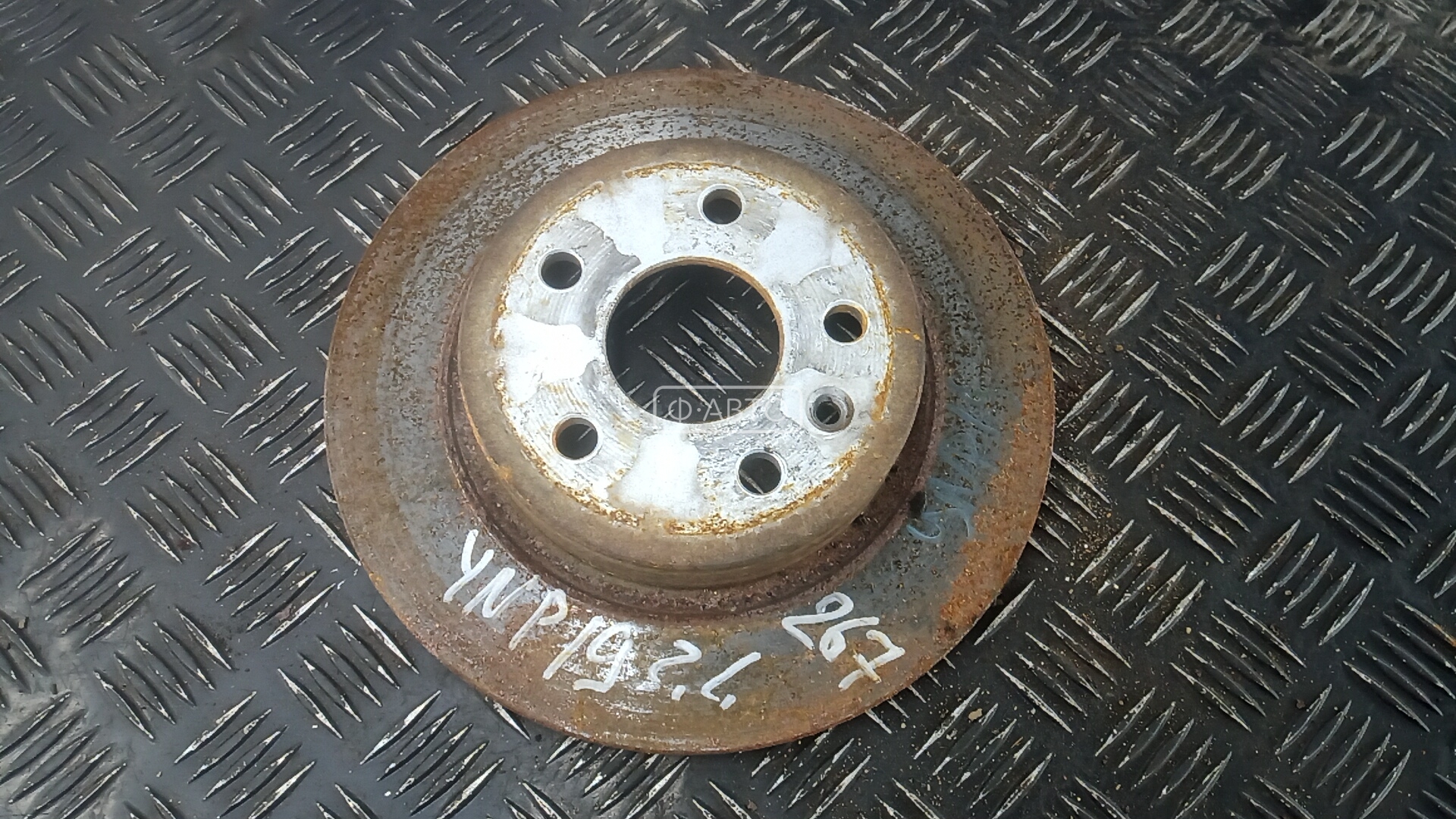 Диск тормозной задний