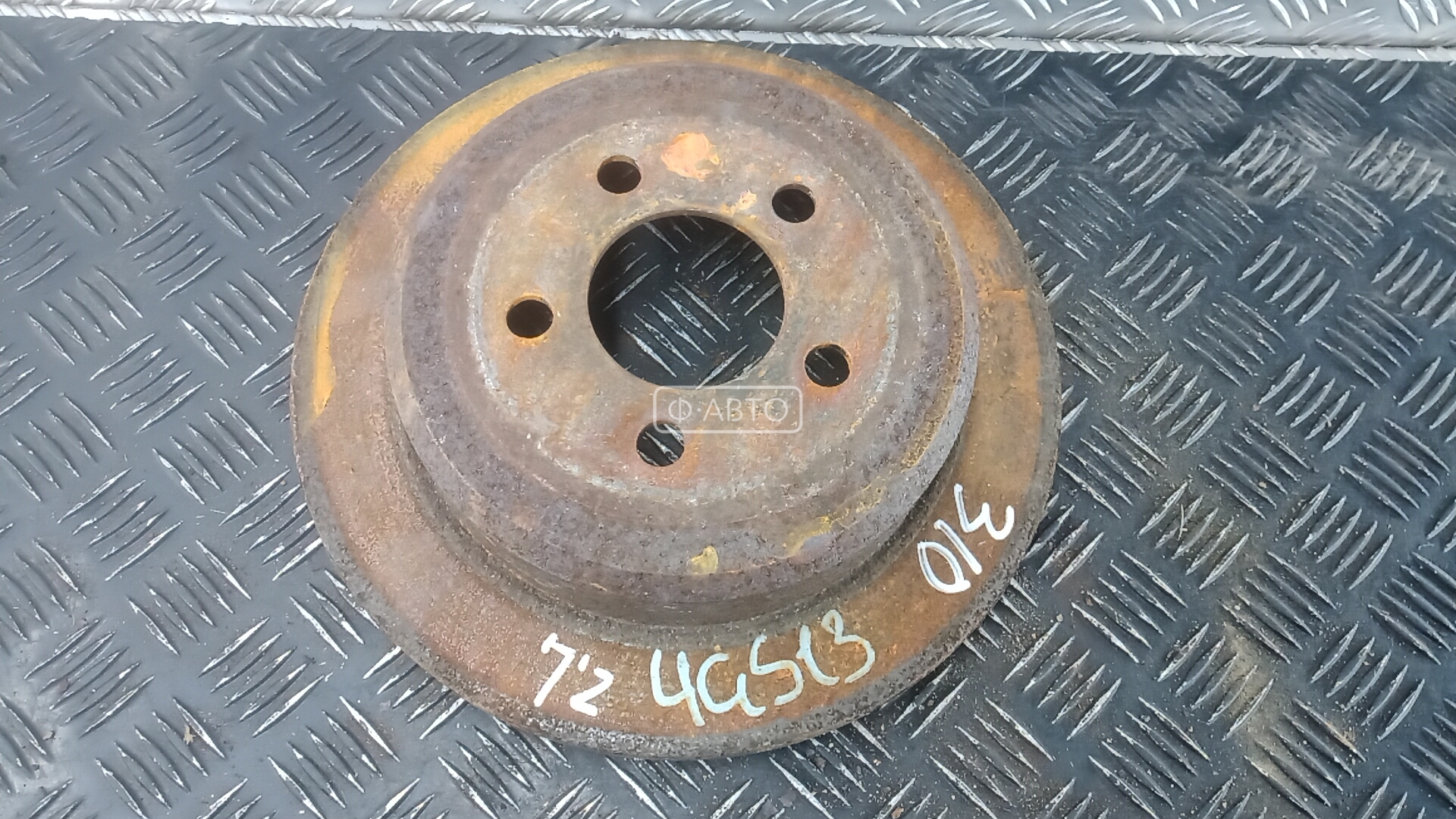 Диск тормозной задний