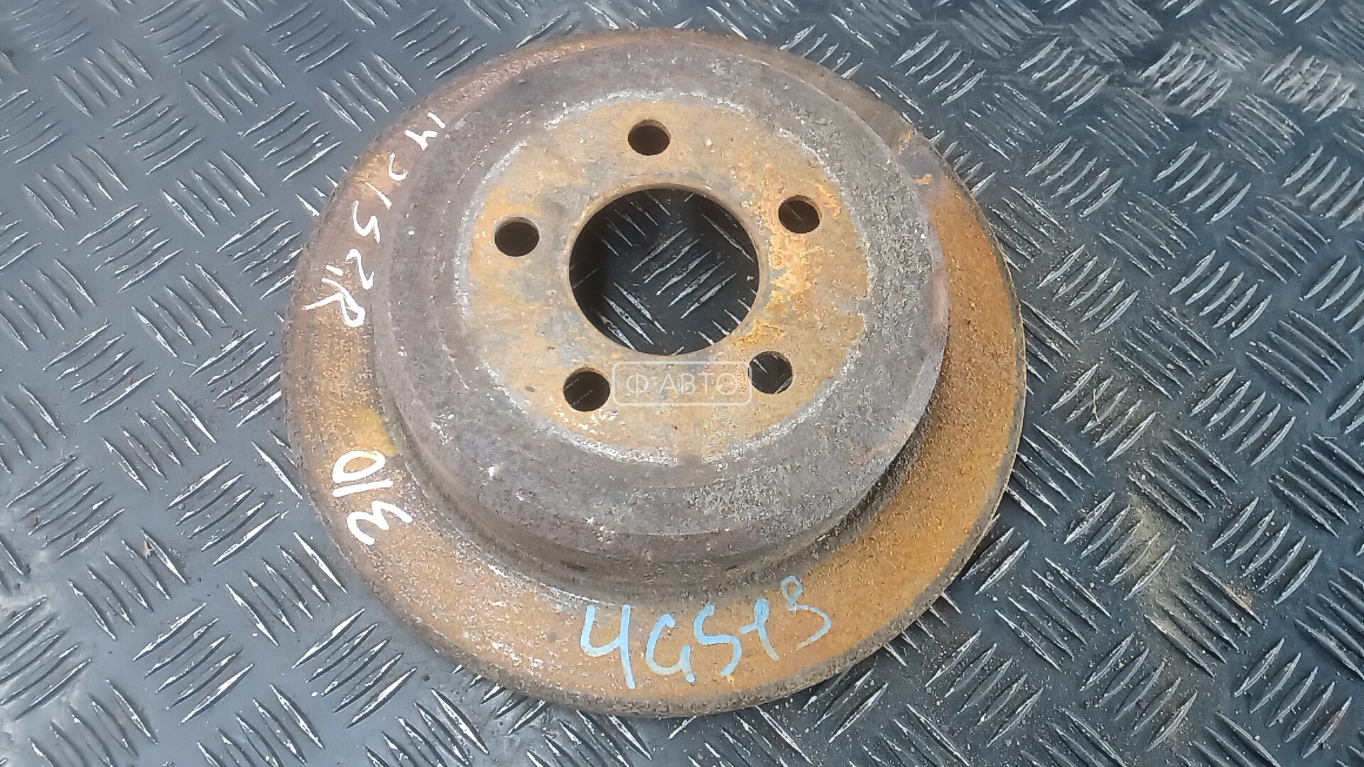 Диск тормозной задний