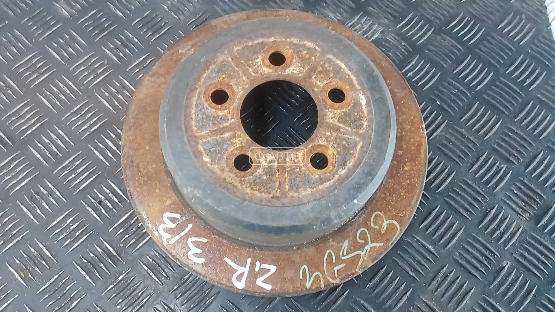 Диск тормозной задний